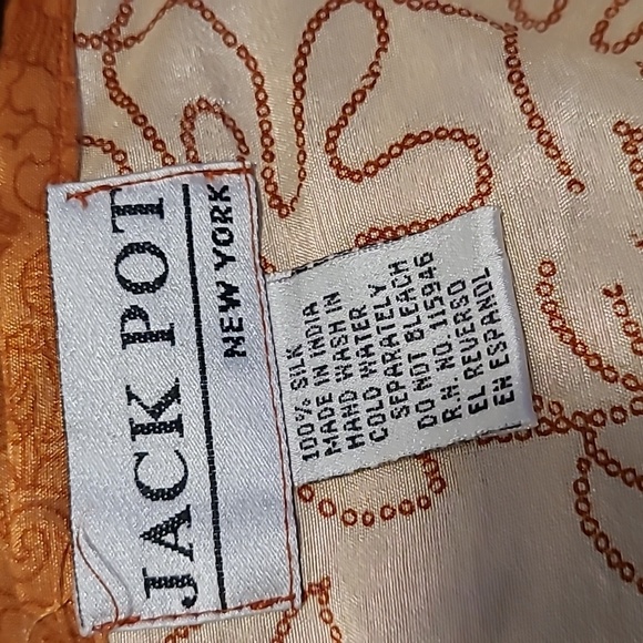 Jack Pot NY 100% Silk Bohemian Festival Patchwork Ruffle Tiered Wrap Skirt OSFM - Picture 9 of 12